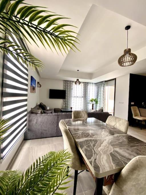 Luxurious Golf & Sea View Beach Apartment With Pool Access - Tamourrit, Taghazout Bay Екстериор снимка